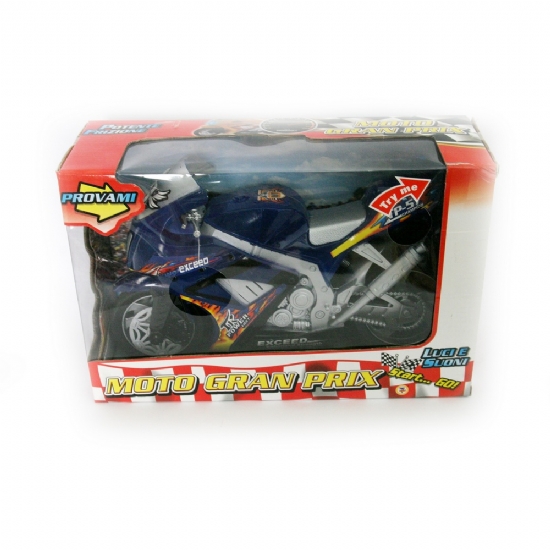 Moto Gran Prix - Potente Frizione - Modellino da gioco Bambino con Luci e Suoni - 1