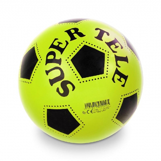 Mondo Pallone SuperTele Fluo Leggero da Calcio in PVC Diametro 23 cm - 2