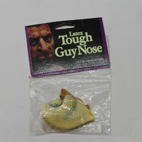 Naso Gomma Mostro Halloween Verde Giallo per Travestimenti Horror Orrore - 1