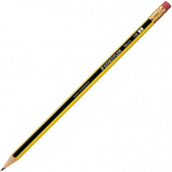 Noris Staedtler matita da disegno con Gommino Punta HB - 1
