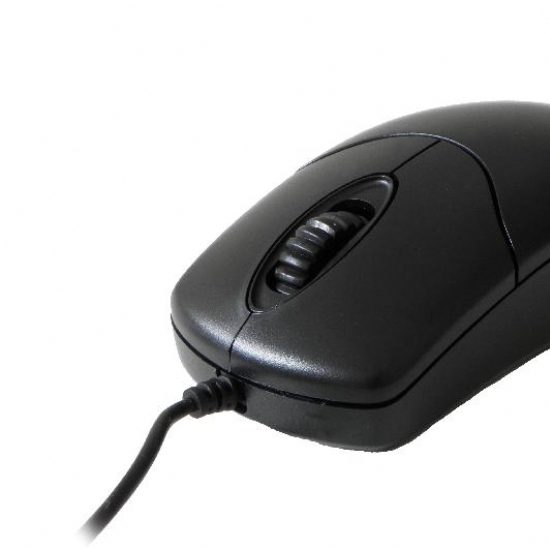 Optical Mouse 3D Ottico RTM 019 USB Nero 3 Pulsanti con Ruota di Scorrimento  - 2