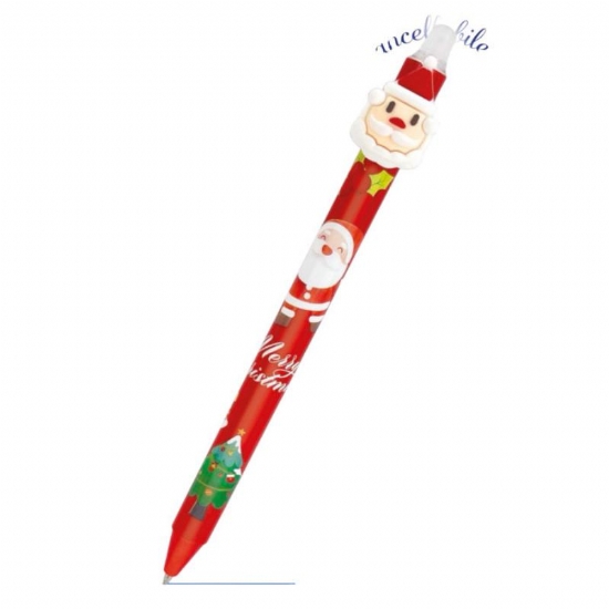 Penna Sfera a Scatto Cancellabile con Top Lebez Natalizia - 2