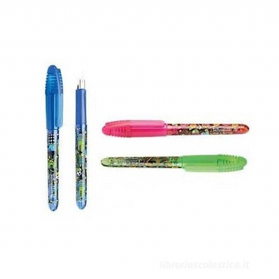 Penna Stilografica  Schneider Zippi  Verde Blu Fuxia - 2