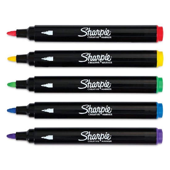 Pennarelli Acrilici Sharpie Creative Marker Punta Tonda  Colori Assortitti - 1