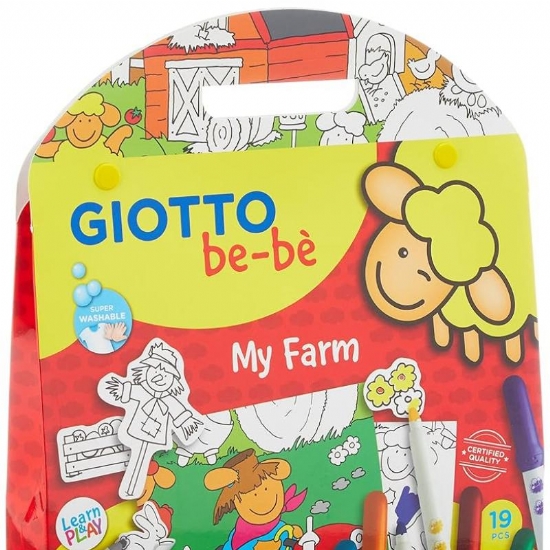 Pennarelli Giotto Bebe My Farm Colori Superlavabili  - 1