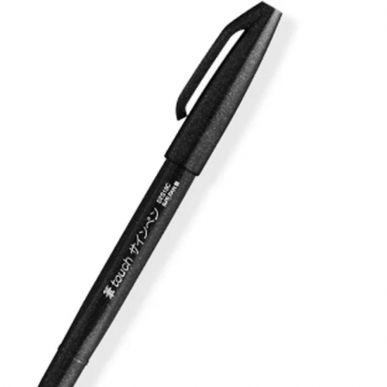 Pennarello Touch Bruh Sing Pen Colore Nero Giallo - 1