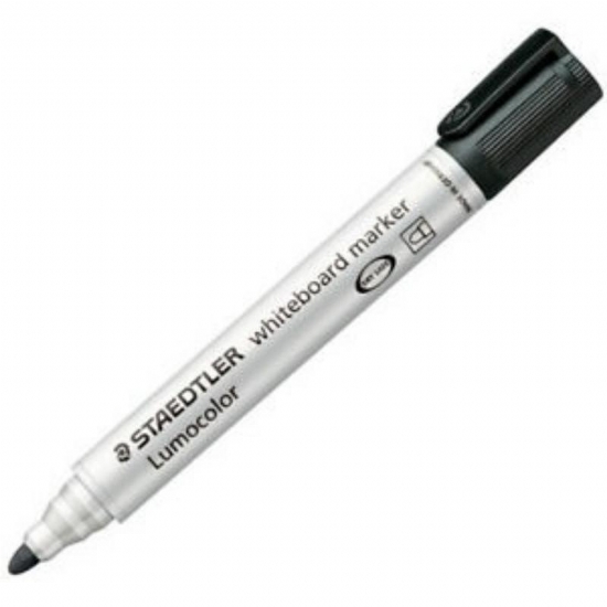 Pennarello per Lavagna Staedtler Lumocolor Whiteboard 351 Punta Tonda Nero Tratto 2 mm - 1