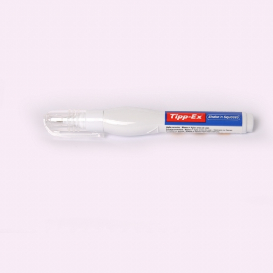 Correttore a penna Tipp Ex  Cancellina Bic  Shake'nSqueeze  Bianchetto - 1