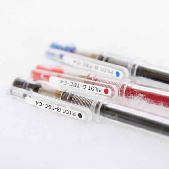 G-Tec-C4 Pilot - Penna Gel ultra fine Blu Rossa Nera - 2