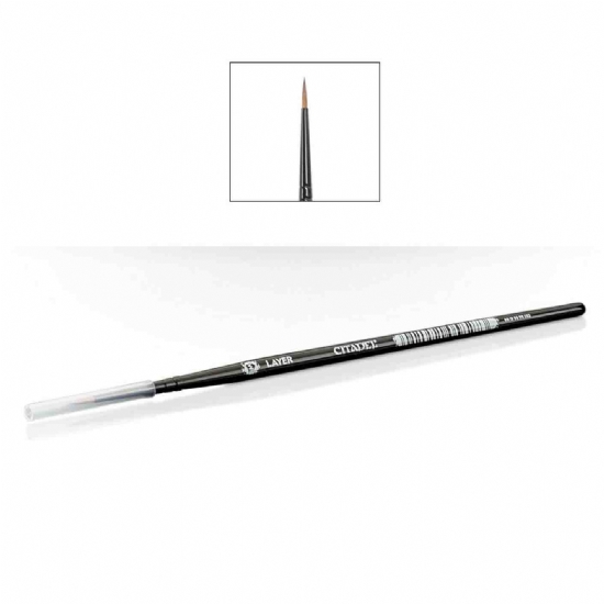 Pennello piccolo Layer M per pitturare miniature Warhammer della Citadel Colour - 1