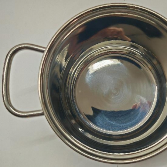 Pentola Casseruola Acciaio Inossidabile Inox Diametro 14 cm - 1