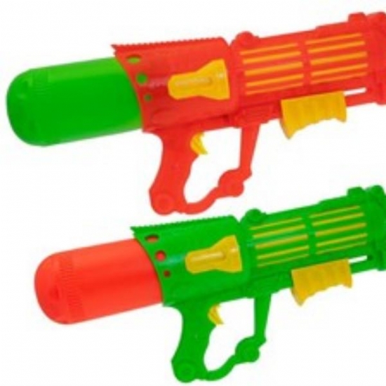 Pistola Mitra ad Acqua Teorema 50 cm Supergetto 2 Getti Carica a Pressione - 1