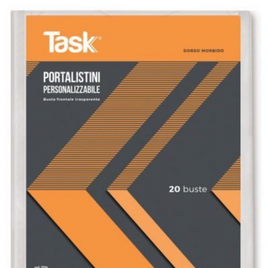 Portalistini Personalizzabili 20 Buste A4 Top Quality - 1