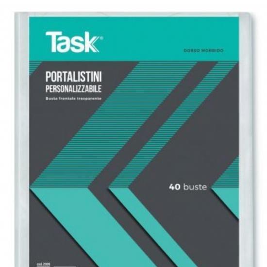 Portalistini Personalizzabili 40 Buste A4 Top Quality - 1