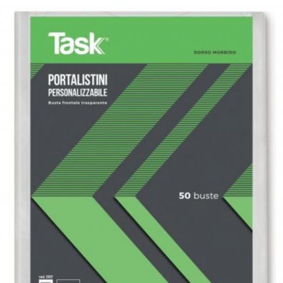 Portalistini Personalizzabili 50 Buste A4 Top Quality - 1