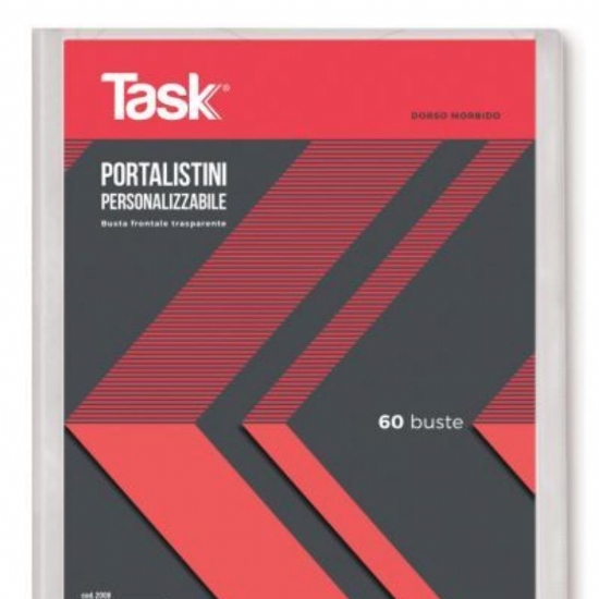 Portalistini Personalizzabili 60 Buste A4 Top Quality - 1