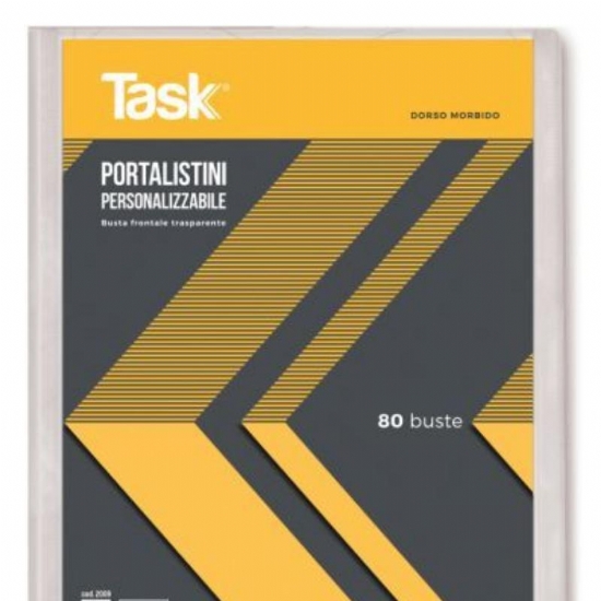 Portalistini Personalizzabili 80 Buste A4 Top Quality - 1
