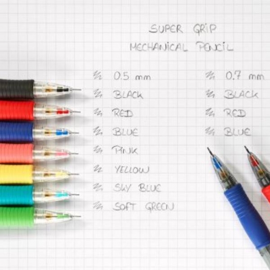Portamine PILOT Super Grip 0 5  Blu Rosso Nero - 2