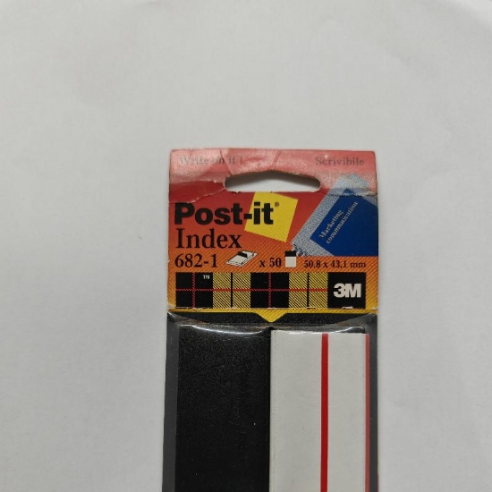Post it Index  Segnapagina Linguette Autoadesive Scrivibili e Riposizionabili Colori Rosso Arancione Blu Verde 50 Pezzi - 1