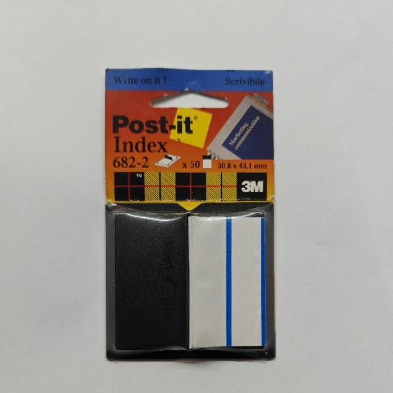 Post it Index  Segnapagina Linguette Autoadesive Scrivibili e Riposizionabili Colori Rosso Arancione Blu Verde 50 Pezzi - 2