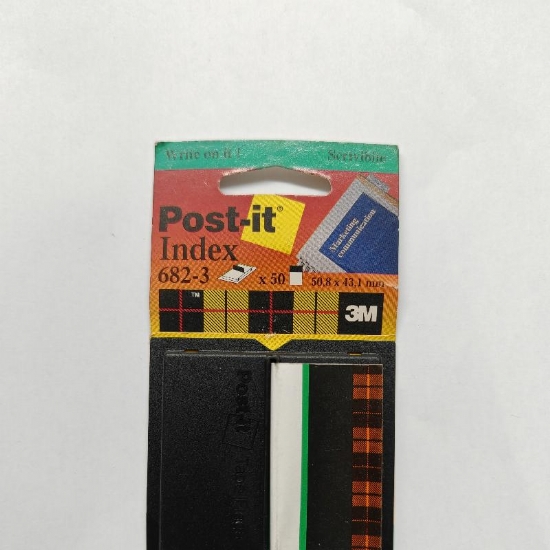 Post it Index  Segnapagina Linguette Autoadesive Scrivibili e Riposizionabili Colori Rosso Arancione Blu Verde 50 Pezzi - 2