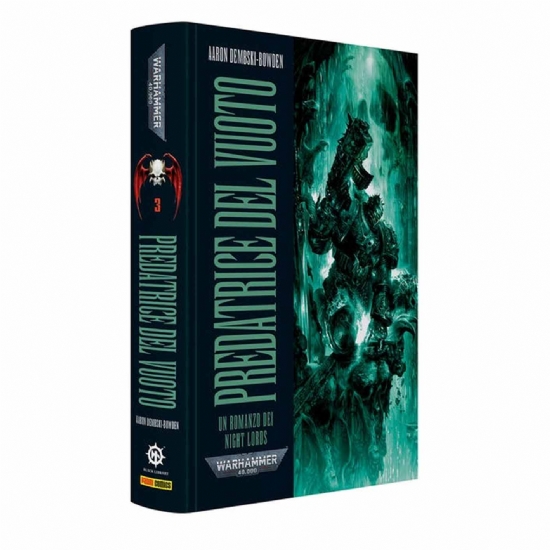 Predatrice del Vuoto Un Romanzo dei Night Lords libro in Italiano Warhammer 40000 Black Library Void Stalker Panini Comics - 1