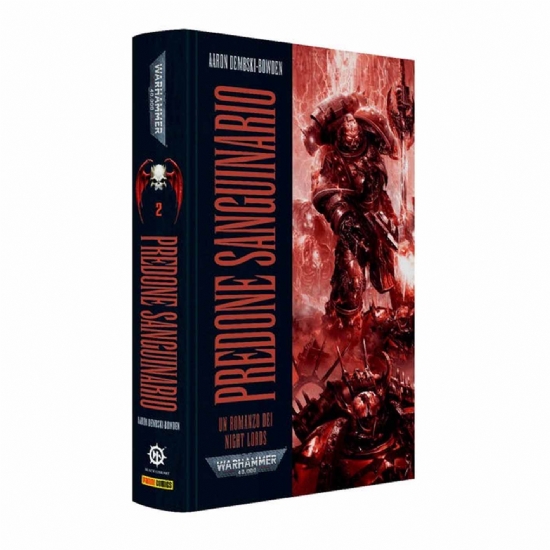 Predone Sanguinario Un Romanzo dei Night Lords libro in Italiano Warhammer 40000 Black Library Blood Reaver Panini Comics - 1