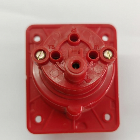  Presa da Incasso Protetta Industriale Trifase Gewiss GW93002129 4 Poli IP44 32A 380V 415V 6H Colore Rosso  - 2