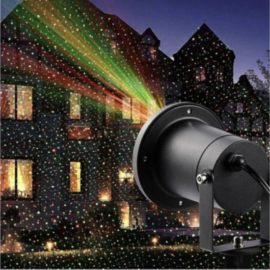 Proiettore Laser da Esterno Outdoor Lawn Laser Light Decorazioni Natalizie o Feste - 1