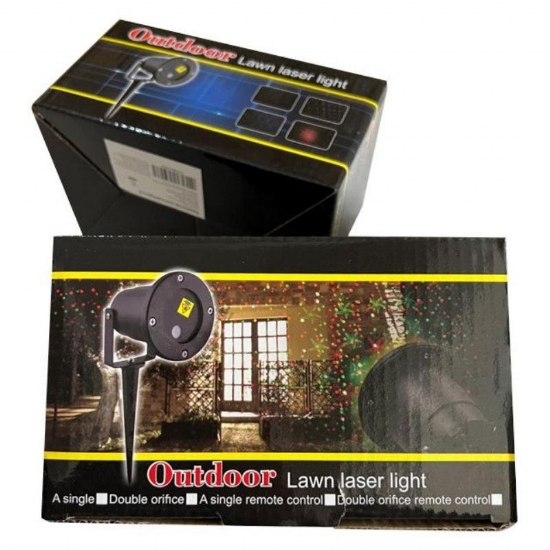 Proiettore Laser da Esterno Outdoor Lawn Laser Light Decorazioni Natalizie o Feste - 2