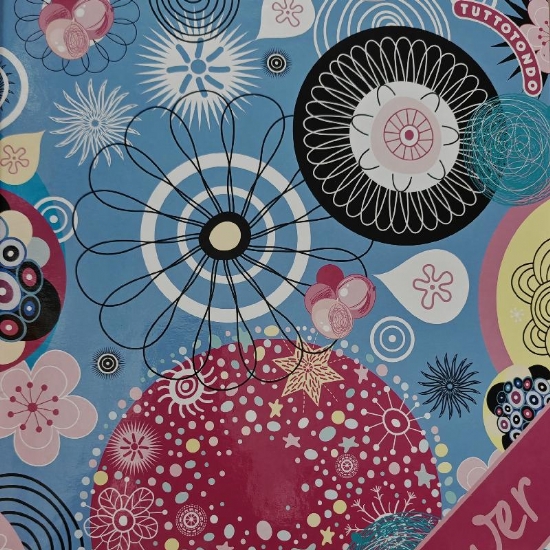 Raccoglitore A4 anelli Seven Linea SJ Gang Ever Girl Vari Temi Fantasie Colori Vivaci Motivi Linee Fiori Stelle - 2