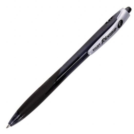 Rexgrip Pilot  Penna sfera biro Fine Media Blu Rossa Nera - 2