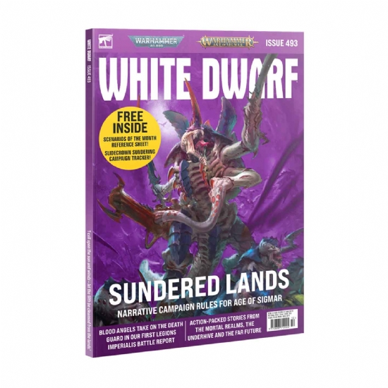 Rivista Miniature White Dwarf Issue 493 Ottobre 2023 in lingua Inglese Games Workshop Warhammer - 1