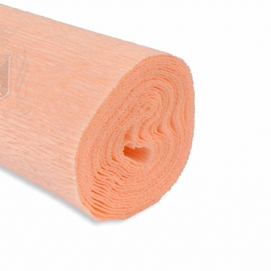 Rotolo Carta Crespa 180 gr 17A5 Peach By Tiffanie Turner Cartotecnica Rossi Fioristi Superior Crespata Tinta Unita - 1