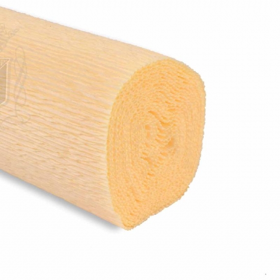 Rotolo Carta Crespa 180 gr 577 Crema Cartotecnica Rossi Fioristi Superior Crespata Tinta Unita - 1
