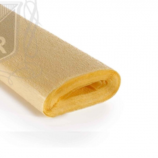 Rotolo Carta Crespa 60 gr 280 Crema Cartotecnica Rossi Hobby Crespata Tinta Unita - 1