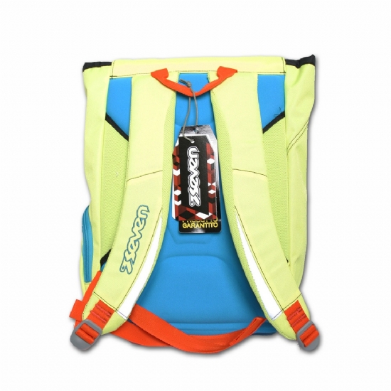 Seven - Zaino Sdoppiabile Estensibile Fluo 7.1 Variant System Big Colore Fluorescente Giallo, Verde, Nero, Azzurro, Blu, Arancione Florescente - 2