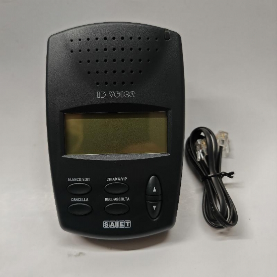Saiet Identificatore del numero chiamante Id voice con funzioni di Avviso Vocale - 2
