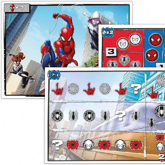  Sapientino Quizzy Marvel Spiderman Schede Educative e Penna Interattiva Gioco Educativo 3 e 6 Anni  Elettronico Parlante Clementoni - 2