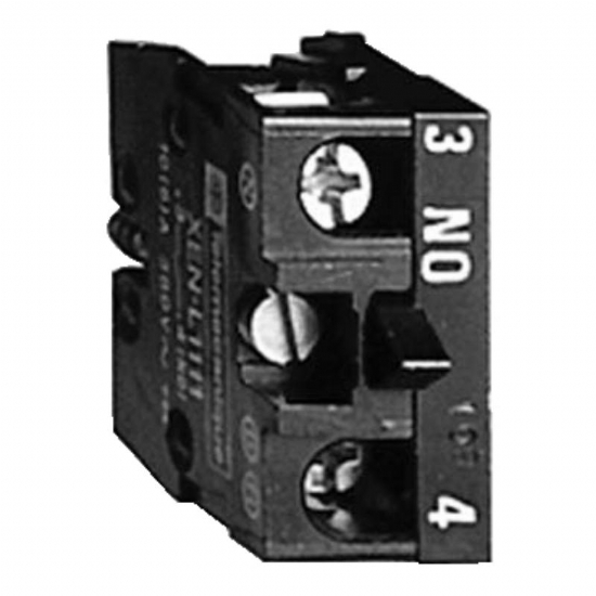 Schneider Electric XENL1111 Blocco di Contatti Ausiliari 1NO  Ritorno a Molla 400V Montaggio Posteriore Morsetto a Vite - 2