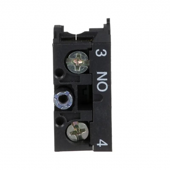 Schneider Electric ZB2BE101 Elemento di Contatti Aggiuntivo 1NO  Ritorno a Molla 400V Montaggio Frontale Morsetto a Vite - 2