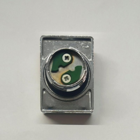 Schneider Electric ZB2BL9424 Telemecanique Testa Pulsante Doppio 2 Posizioni Accensione Nero Spegnimento Rosso Diametro 22mm - 2