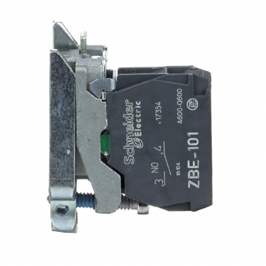 Schneider Electric  ZB4BZ101 Telemecanique Corpo Contatti in Metallo con 1 Contatto NO Diametro 22mm  - 2