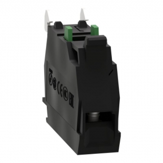 Schneider Electric ZBE101 Elemento di Contatto Singolo 1NO Diametro 22mm Morsetto a Vite - 2