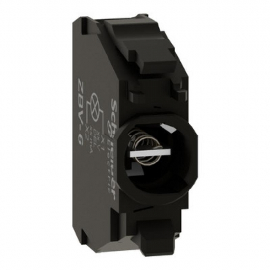 Schneider Electric ZBV6 Telemecanique Blocco Luminoso per Lampadine BA9s Diametro 22mm Morsetti a Vite - 2