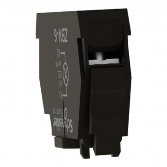 Schneider Electric ZBV6 Telemecanique Blocco Luminoso per Lampadine BA9s Diametro 22mm Morsetti a Vite - 2