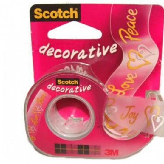 Scotch Decorative Nastro Adesivo per Decorazioni 19mm x 3m Fantasie Assortite - 1