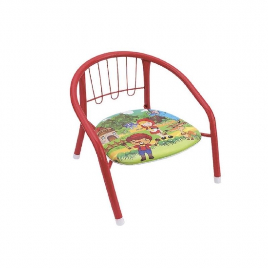 Seggiolina Globo Sedia in Metallo per Bambini Colori Assortiti - 2