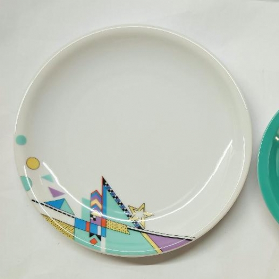 Set Postmoderno Teiera e Tazza in Ceramica Vintage Vip Collection Seltmann Weiden - 2