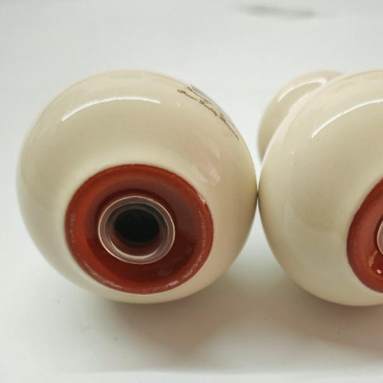 Set Saliera Pepiera in Ceramica  Terracotta Stile Villaggio Italiano - 2